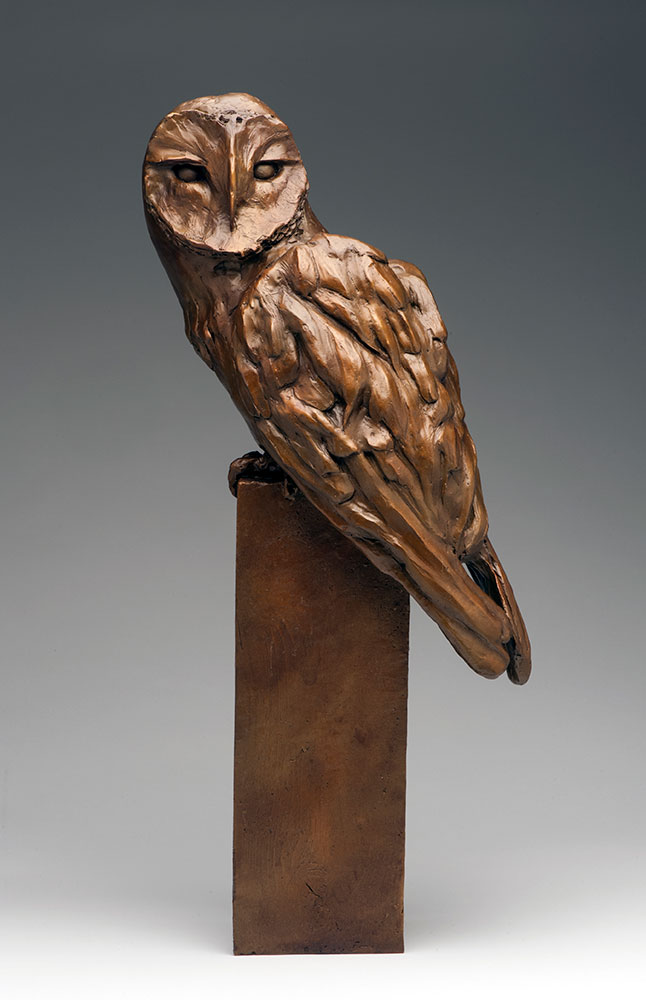 barn owl sculpture